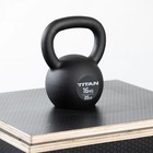 Titan Fitness 16 Kg Cast Iron Kettlebell  Single Piece Casting  Kg And Lb Markin