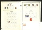 Pakistan Stamp Collection On 12 Scott International Pages  1947-1959  bk 