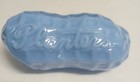 Planters Mr Peanut Nut Candy Dish Blue Plastic 1960 s Nos Vintage Advertising