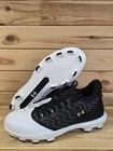 Size 3y Under Armour Harper 9 Jr Baseball Cleats White   Black 3027453-100