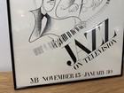 Original 1985 Al Hirschfeld  jazz  Poster Museum Of Broadcasting Exhibition Nyc
