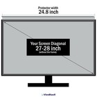 27-28 Inch Anti-blue Light Computer Monitor Filter Pc Screen Protector    open Box