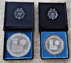 Sale-1980 Hungary 500   200 Foints Silver Proofs  Lake Placid Xiii Olympic Coins