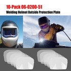 10 Pack 06-0200-51 Welding Helmet Outside Protection Plate Fits Speedglas 9100