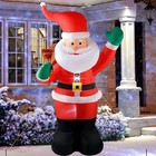 6ft Christmas Inflatable Santa Claus With Led Light Blow Up Outdoor Yard Decor