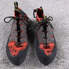 La Sportiva Climbing Shoes Mens 11 Gray Red Tarantulace Bouldering Rock Climber