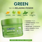 Green Pain Relief And Recovery Menthol Gel Eucalyptus Arnica 15 8 Fl Oz 450g