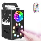 700w Smoke Fog Machine W  9leds Rgb Stage Halloween Dj Party Disco Ball Lights