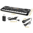 61 Key Electric Piano Digital Music Electronic Keyboard Kid Piano Play Toy W mic