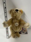 1906 Mohair Steiff Fully Jointed 8 Inch Teddy Bear Button In Ear New Tags 2002