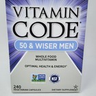 Garden Of Life Vitamin Code 50   Wiser Men  240 Capsules  60 Day Supply 