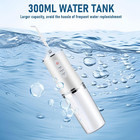 Electric Water Flosser Cordless For Teeth 3 Modes 4 Jet Tips Cleaning And Flossi
