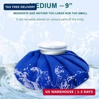 1 Pcs Upgrade Ice Pack Injuries Reusable  9in Ice Bags Hot Water For Injuries  S