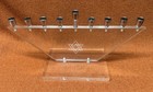 Vtg Mid C Lucite Chanukah Hanukkah Menorah Judaica
