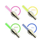 1 Individual Led Cap Bike Valve Stem Flashing Light Bicycle Wheel Tire Tyre Car