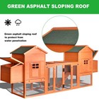 124  Outdoor Wooden Chicken Coop Large Hen Cage Rabbit House Bunny Hutch
