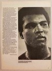 1974 Magazine Photos Article Muhammad Ali Boxing Prepares To Fight 