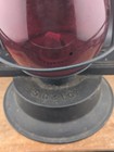 Sg l Side Lift Tubular Hot Blast Lantern Red Fitzall Globe Steam Guage   Lantern