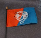 Vintage 1964-65 New York World s Fair Cities Service Oil Company Desktop Flags