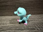 Littlest Pet Shop  1870 Rare Blue Crocodile Purple Eyes Lps Authentic 2008