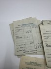 Vintage 1930s 1940s Moffat Coal Co Pay Mining Record Pay Stub Lot Scranton Pa