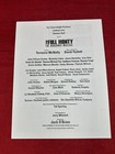 1998 The Full Monty Broadway Play Souvenir Program Vtg