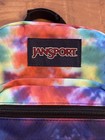 Jansport Big Break Insulated Lunch Bag Rainbow Tie Dye Adjustable Carry Strap
