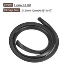 5 8 x 35 64 x 3 3ft Rubber U Channel Edge Trim Flat Type Fit For 11 5-12mm Edge