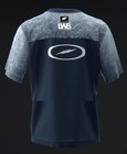 Custom Name Storm Scratchy Navy Bowling Jersey Men s   Women s Size