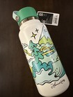 Hydro Flask Hannah Eddy Glacier 32 Oz Wide Flex Straw Cap Limited Edition Bottle
