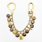 Louis Vuitton Key Ring  Gold Browns  4709906