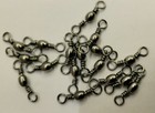 Black Nickel Barrel Fishing Swivel choose Amount size 7 fits Do-it free Shipping