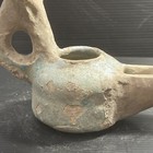 Circa 300-400ad Ancient Byzantine Terracotta Oil Lamp Rare In Good Condition 