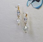 Phantom Of The Opera Earrings W stage Used Beads From Chandelier