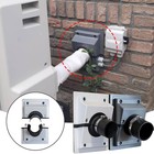 Hvac Wall Penetration   Line-set Cover Kit Split System Adjustable Indoor outdoo