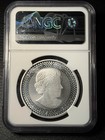 2019 Modified Proof Canada 1 Oz Silver Maple Leaf  5 Ngc Pf-70 Pride Two Nations