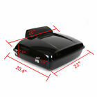 5 5   Vivid Black Razor Tour Pack Trunk W mount Rack For Harley Softail Heritage