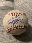 Michael Mcgreevy Autographed Game Used Baseball 5-4-25 Win Vs Mets W inscription