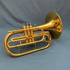Dynasty M540 Marching Mellophone In F With Mouthpiece   Case L13886