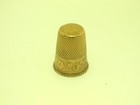Antique 14k Yellow Gold Thimble 23 Mm Tall - 4 57 Grams - Best Offer