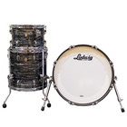 Ludwig Classic Maple 3-piece Downbeat Shell Kit - Vintage Black Oyster