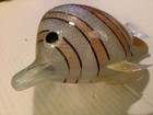 Vintage Mcm Mid Century Modern Plastic Lucite Fish Sculpture Pop Art Piece 1960s