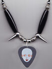 Korn Munky Black Guitar Pick Necklace - 2005 See You On The Other Side Tour