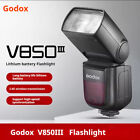 Godox V850iii Li-ion Flash Gn60 2 4g Hss Camera Speedlite For Canon Nikon Sony
