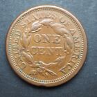 1856   Braided Hair Large Cent    Free Shipping     M5102