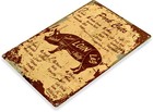 Tin Sign Pork Cuts Metal D  cor Wall Shop Farm Meat Pig Cow Kitchen Store B006