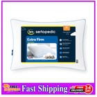 2 Pack Sertapedic Extra Firm Standard Queen Bed Pillows Hypoallergenic