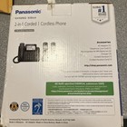 Panasonic Kx-tgf852b Corded Cordless Phone Answering System 2 Handsets New