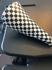 Old School Viscount Bmx Seat  Padded Checkered  Vintage Redline Gt Hutch