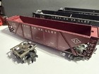 Lot Of 3 Lionel Post War Lehigh Valley O Scale High Hopper Cars